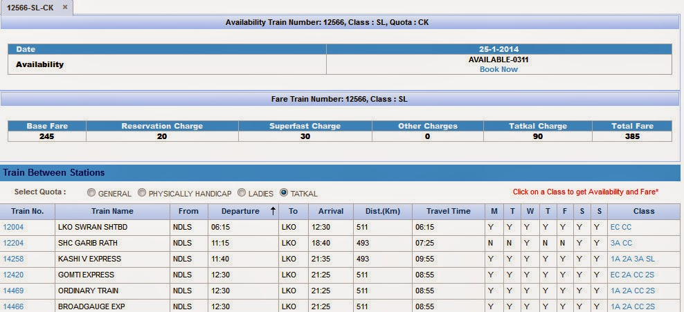 Indian Railway Time Table And Tatkal Reservation IRCTC Login Ticket 