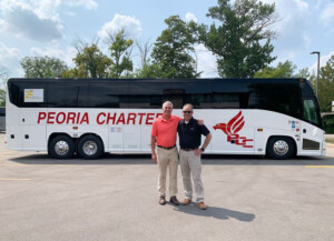 Latest MCI J4500 Delivery To Peoria Charter Marks Milestone