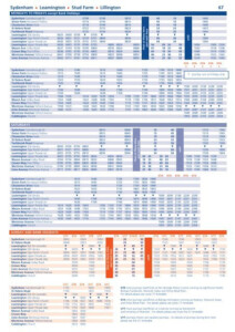 New Timetable Route 67 Stagecoach