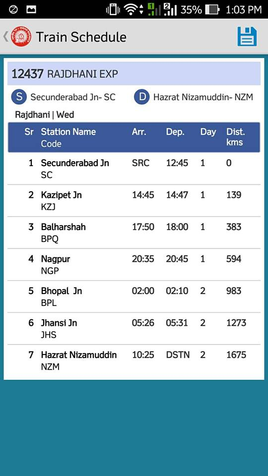 Train Timings Train Schedule Indian Railway Timetable